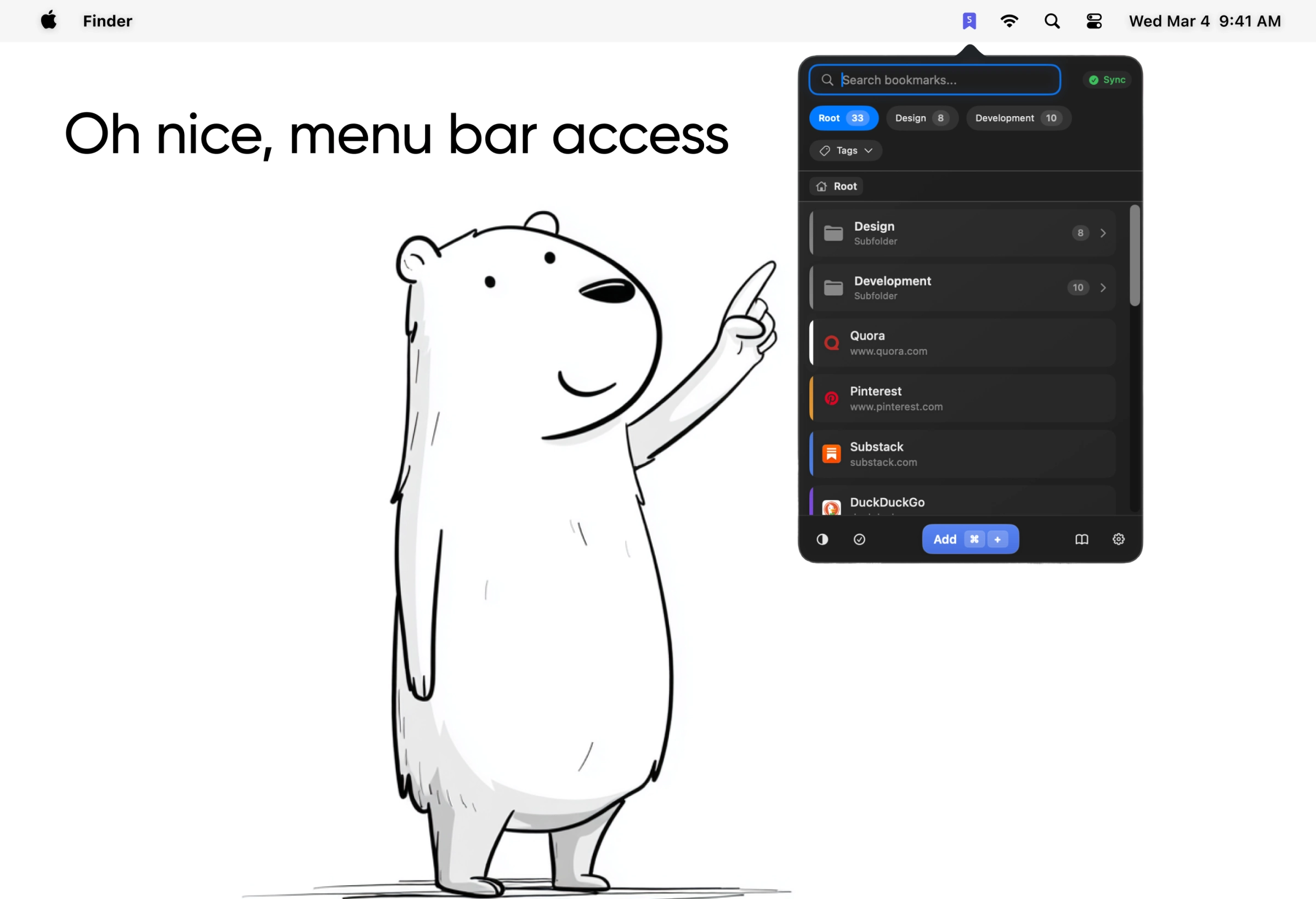 The Shiori bookmark manager keeping saved links organized and searchable
