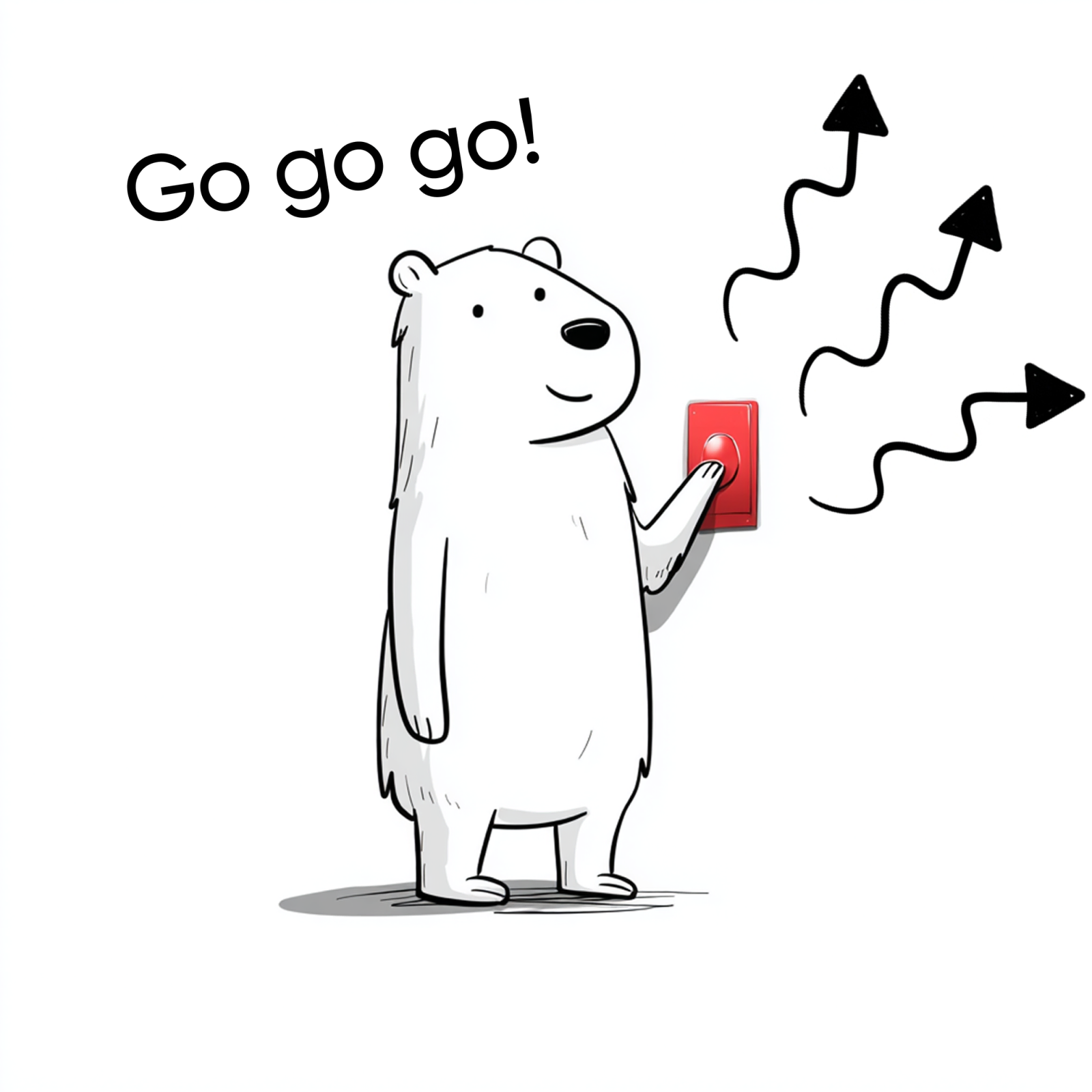 A capybara launching a group of saved links, each opening in its own tab